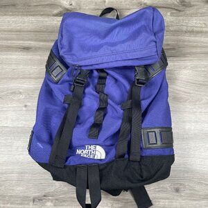 The North Face Hiking Backpack Purple Cool Hiking Outdoor Bag Camping Rare